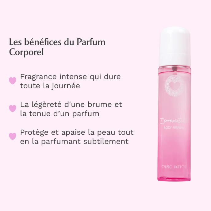 Parfum Corps au Musc Blanc - L'irrésistible