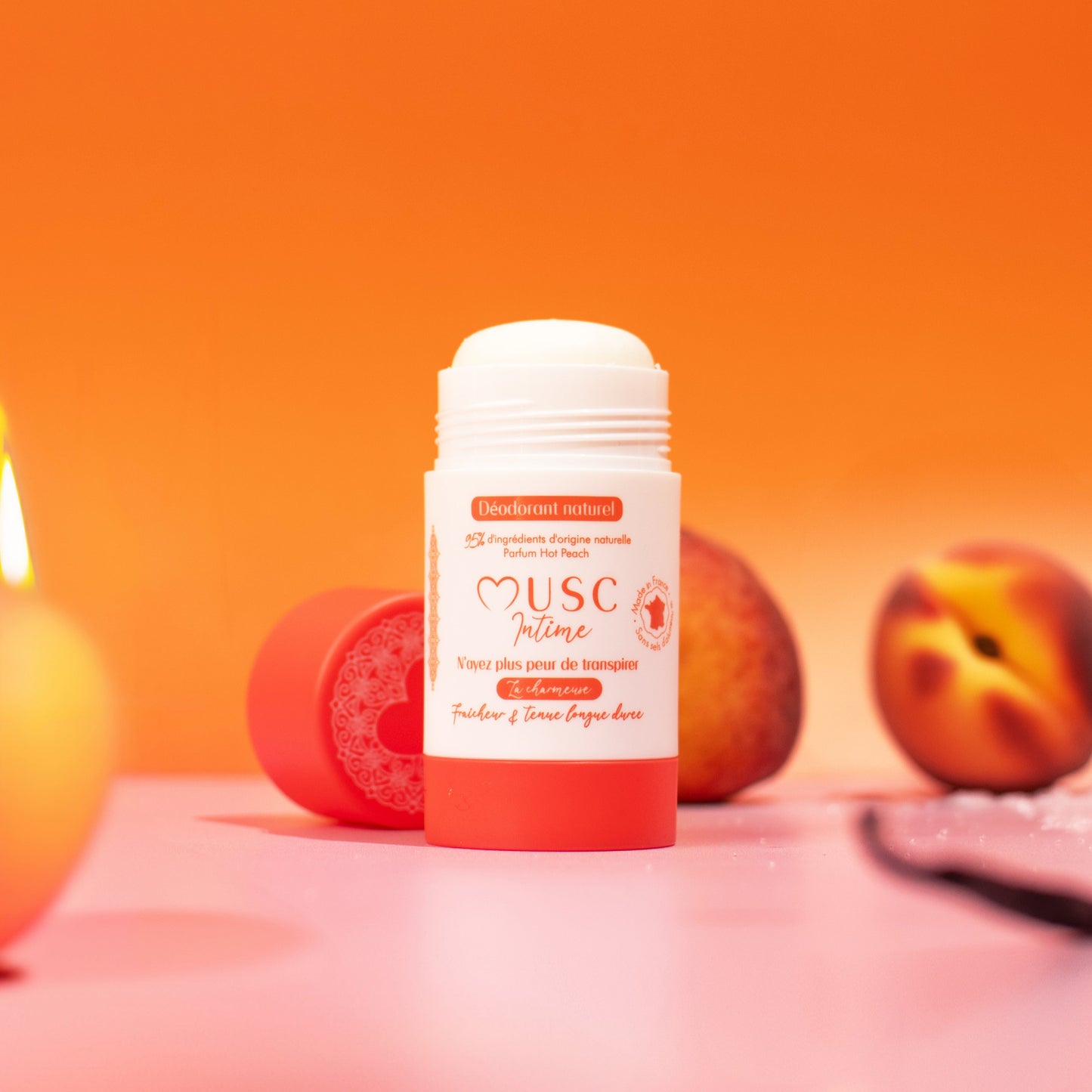Déodorant Naturel Hot Peach - La Charmeuse