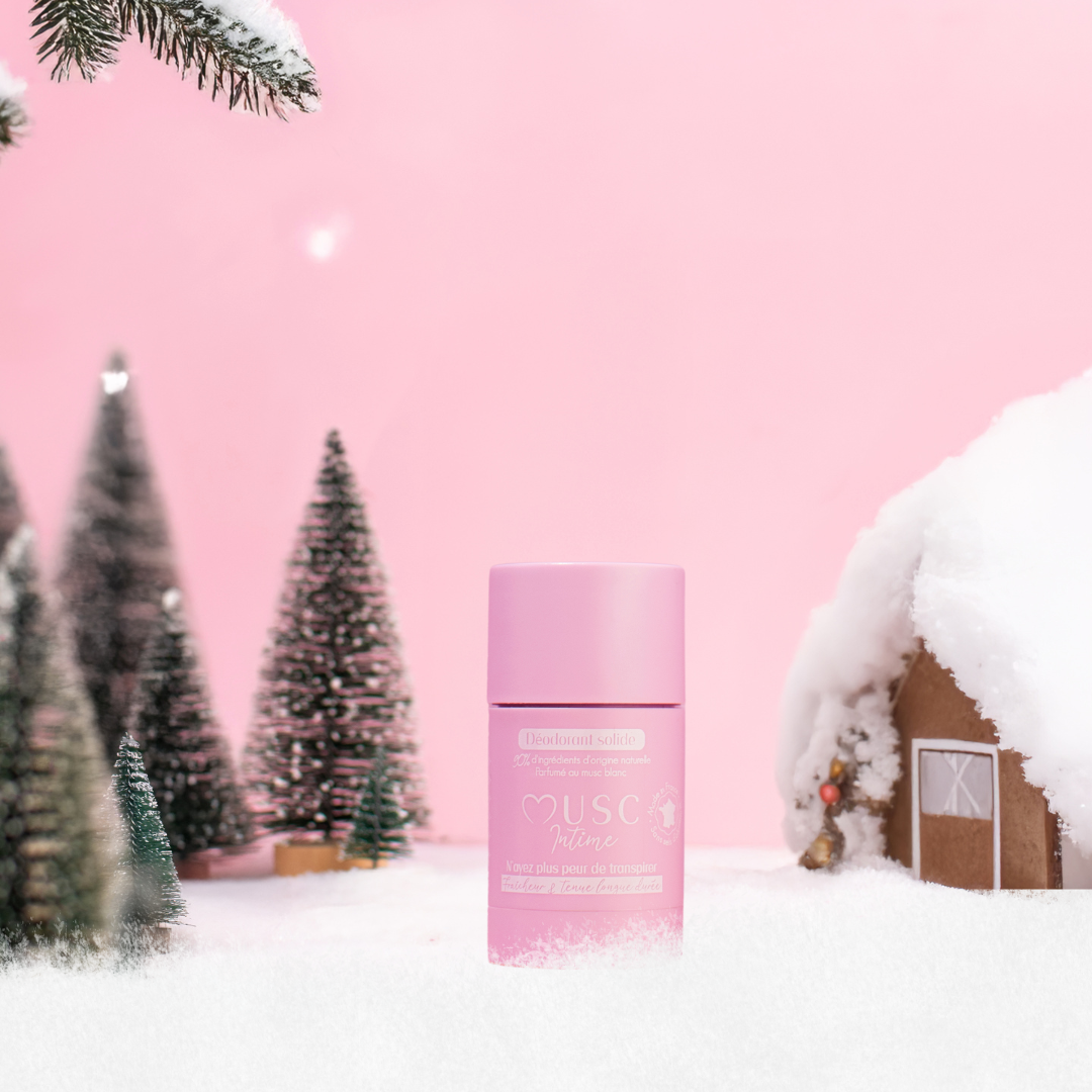 Déodorant naturel au Musc Blanc 👑