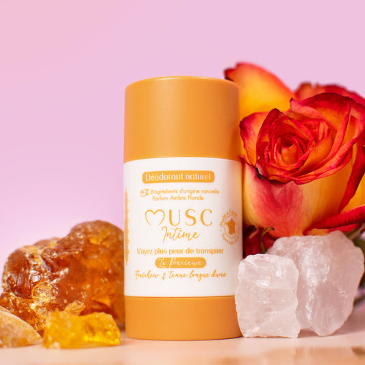 Déodorant Amber Flower - La Précieuse